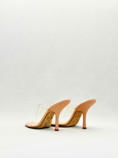 Pre - loved ALEXANDER WANG Nudie Beige Size EU 38.5 Heeled Shoes at Reems Closet