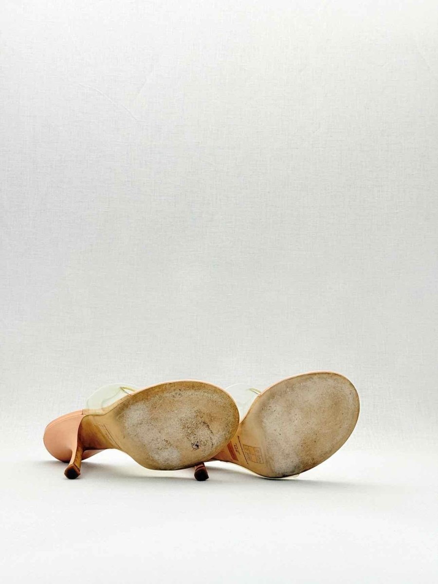 Pre - loved ALEXANDER WANG Nudie Beige Size EU 38.5 Heeled Shoes at Reems Closet