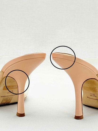 Pre - loved ALEXANDER WANG Nudie Beige Size EU 38.5 Heeled Shoes at Reems Closet