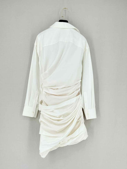 Pre - loved ALEXANDER WANG Off - white Size US 6 Short Dress at Reems Closet