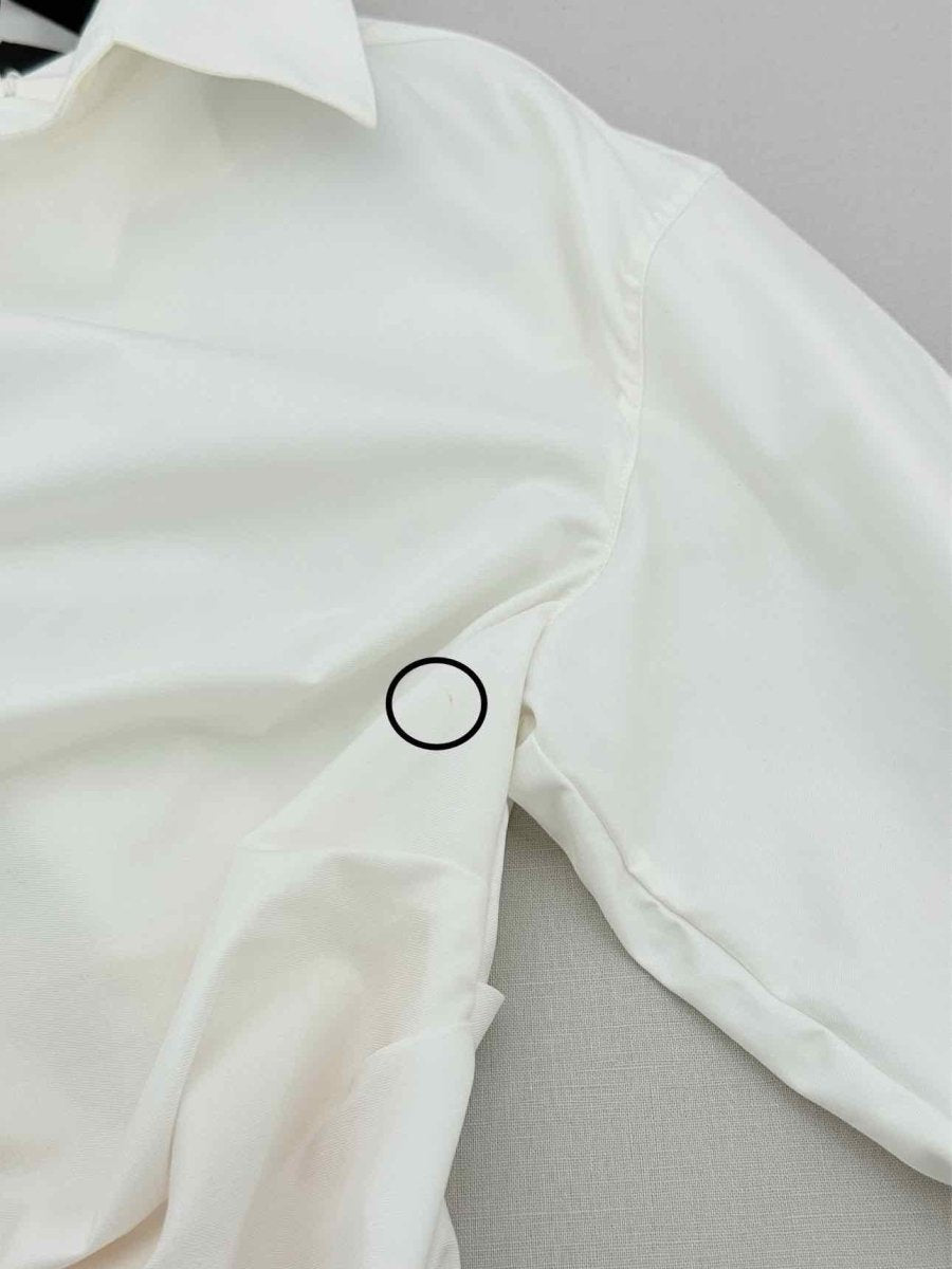 Pre - loved ALEXANDER WANG Off - white Size US 6 Short Dress at Reems Closet