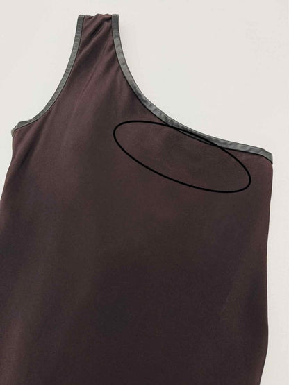 Pre - loved ALEXANDER WANG Plum Size US 6 Knee Length Dress at Reems Closet