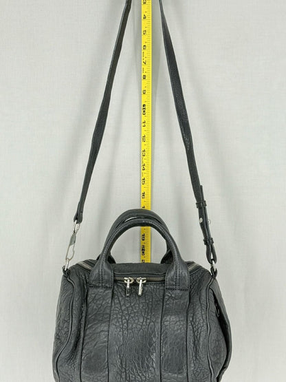 Pre - loved ALEXANDER WANG Rocky Black Top Handle at Reems Closet