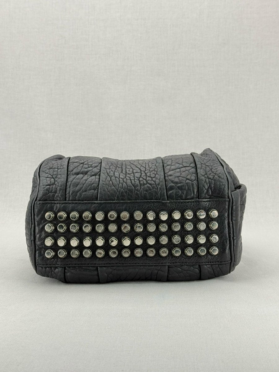 Pre - loved ALEXANDER WANG Rocky Black Top Handle at Reems Closet