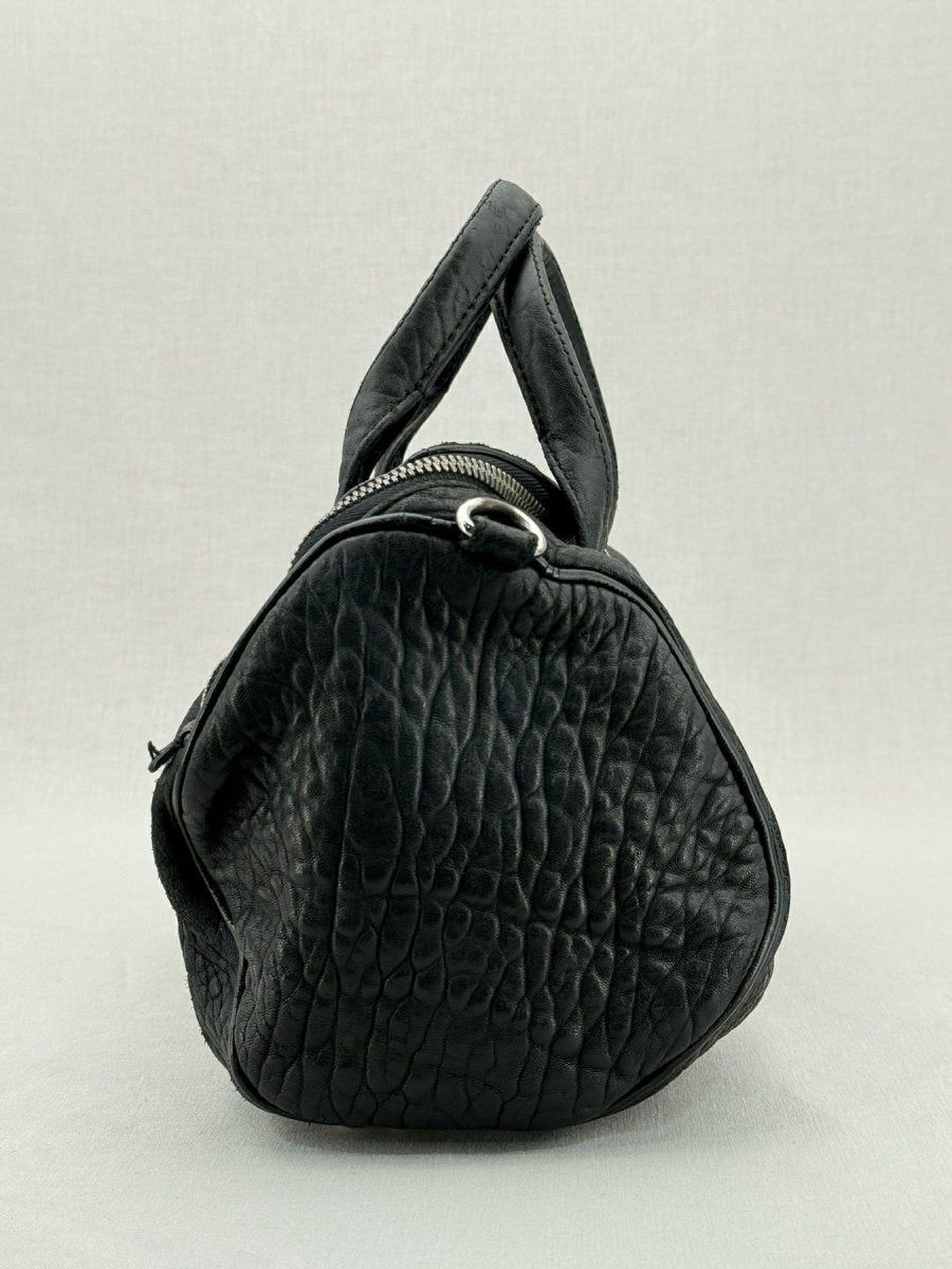 Pre - loved ALEXANDER WANG Rocky Black Top Handle at Reems Closet