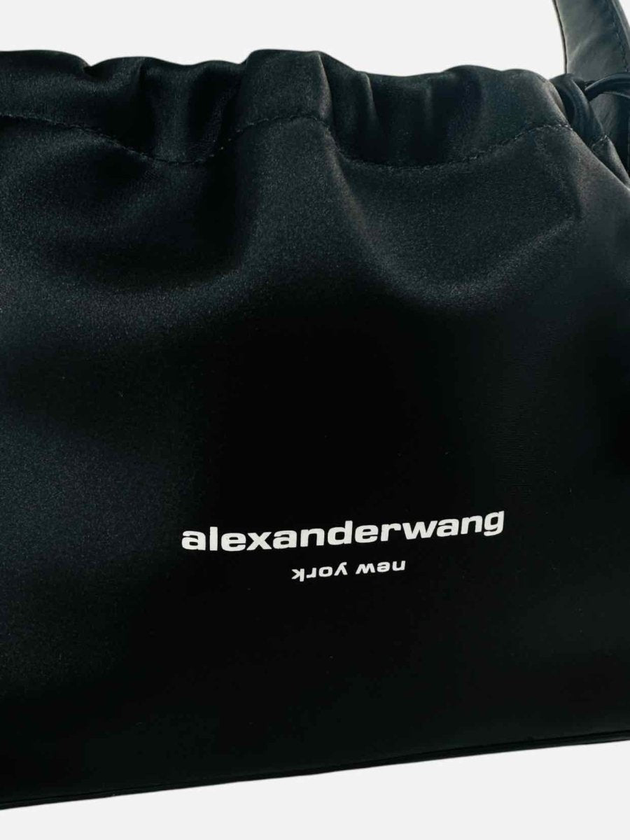 Pre - loved ALEXANDER WANG Ryan Black Shoulder Bag at Reems Closet