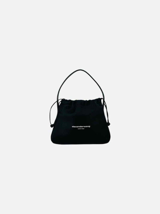 Pre - loved ALEXANDER WANG Ryan Black Shoulder Bag at Reems Closet