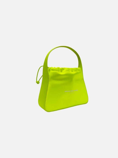 Pre-loved ALEXANDER WANG Ryan Neon Green Shoulder Bag from Reems Closet