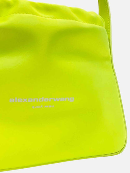 Pre-loved ALEXANDER WANG Ryan Neon Green Shoulder Bag from Reems Closet