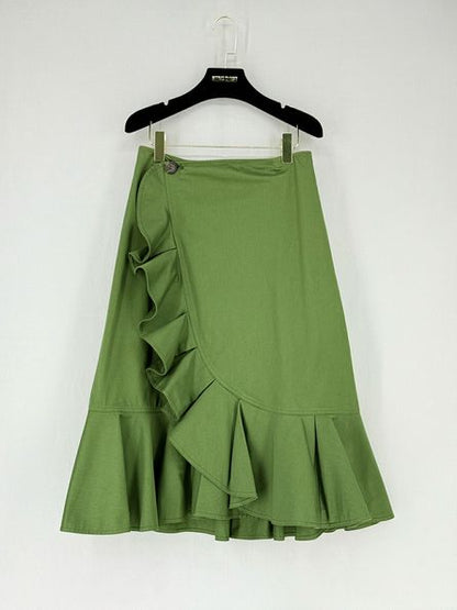 Pre - loved ALEXIS Green Size Small Skirt at Reems Closet