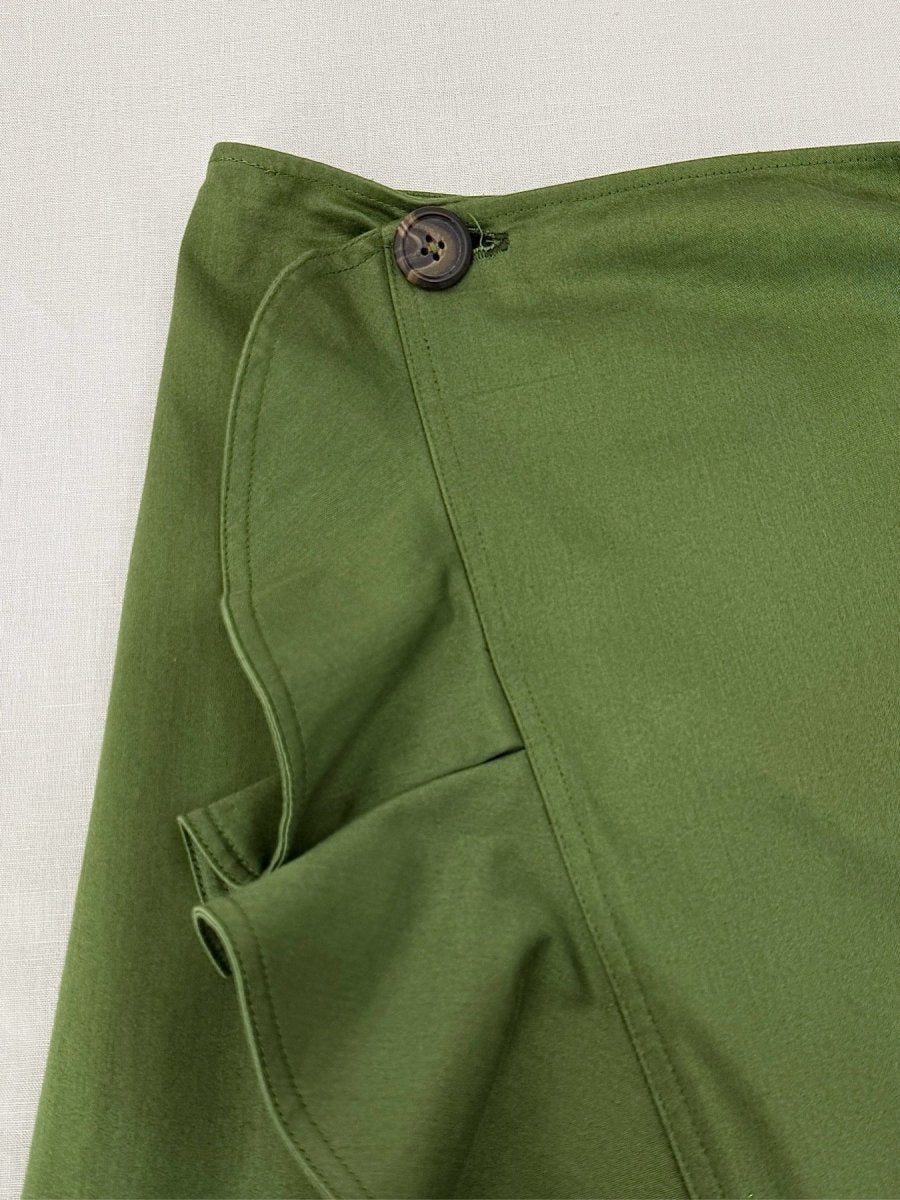 Pre - loved ALEXIS Green Size Small Skirt at Reems Closet