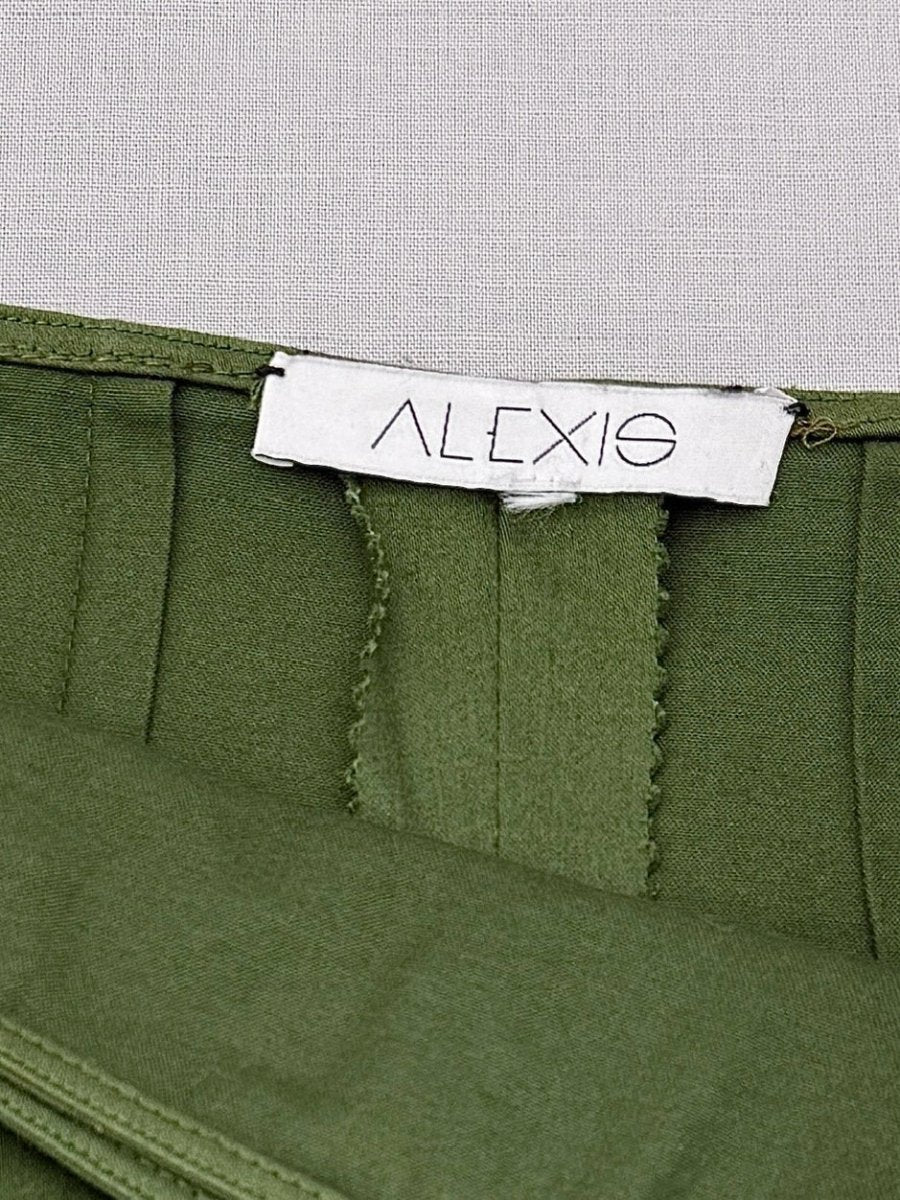 Pre - loved ALEXIS Green Size Small Skirt at Reems Closet