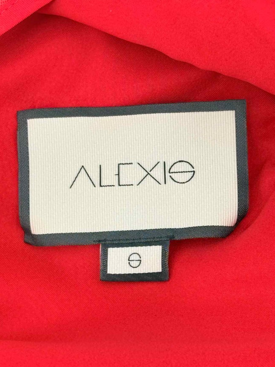 Pre - loved ALEXIS Red Floral Size Small Short Dress at Reems Closet