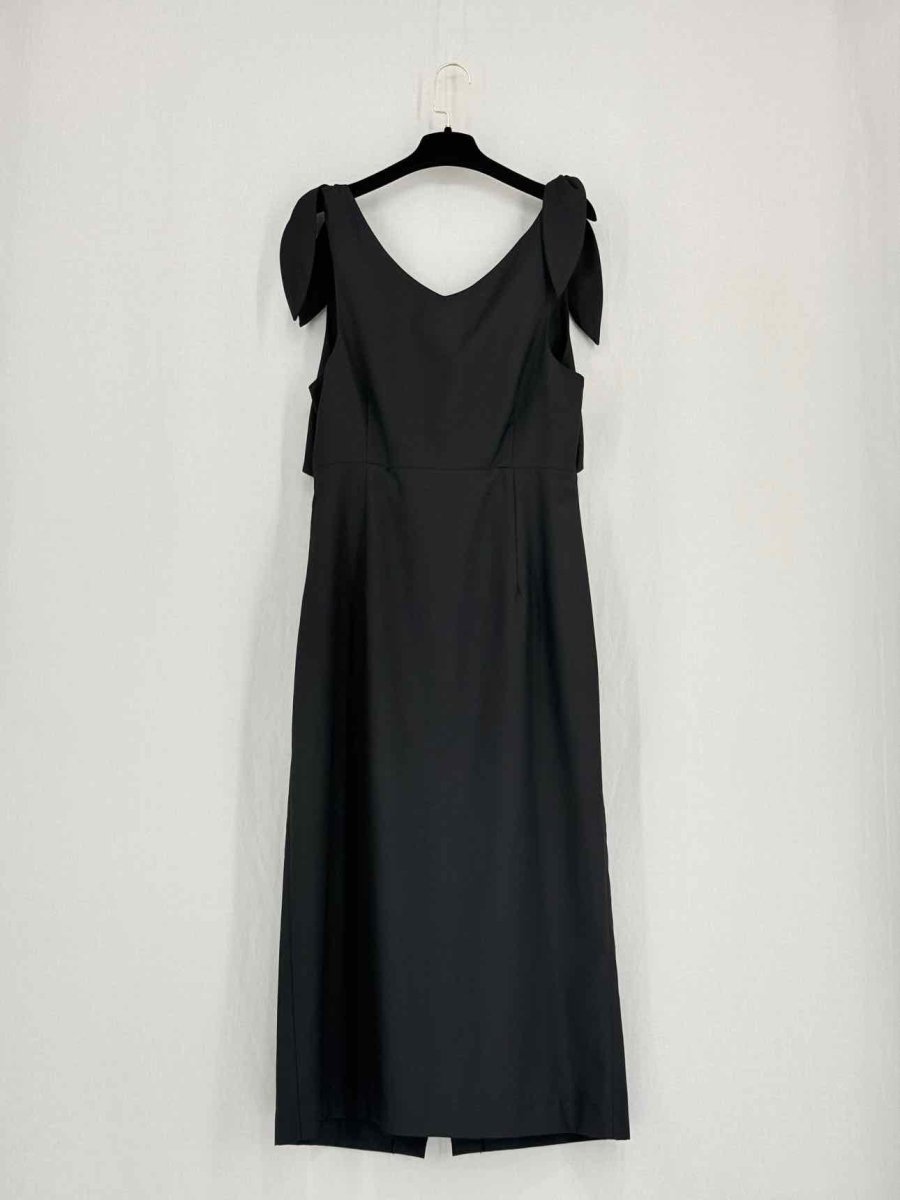 Pre - loved ALICE MCCALL Black Cutout Size Medium Midi Dress at Reems Closet