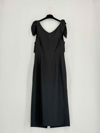 Pre - loved ALICE MCCALL Black Cutout Size Medium Midi Dress at Reems Closet