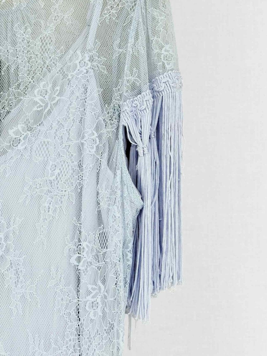 Pre - loved ALICE MCCALL Light Blue Size US 10 Midi Dress at Reems Closet