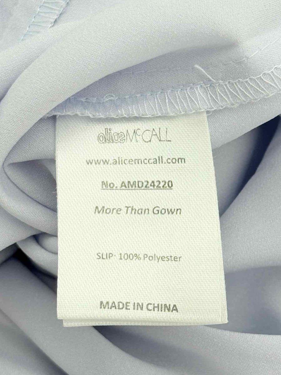 Pre - loved ALICE MCCALL Light Blue Size US 10 Midi Dress at Reems Closet