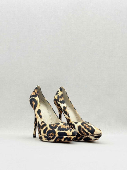 Pre - loved ALICE + OLIVIA Black & Beige Size EU 37.5 Pumps at Reems Closet