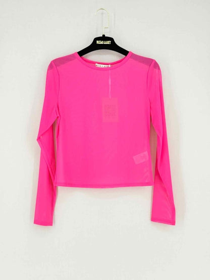 Pre - loved ALICE + OLIVIA Fuchsia Size Medium Top at Reems Closet