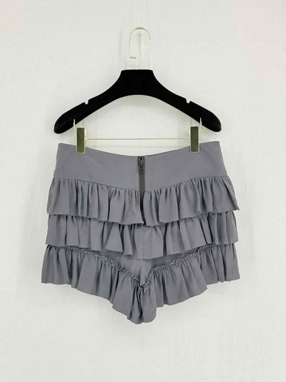 Pre - loved ALICE + OLIVIA Grey Shorts at Reems Closet