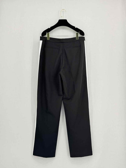 Pre - loved ALL SAINTS Black Side Panel Size US 10 Pants at Reems Closet