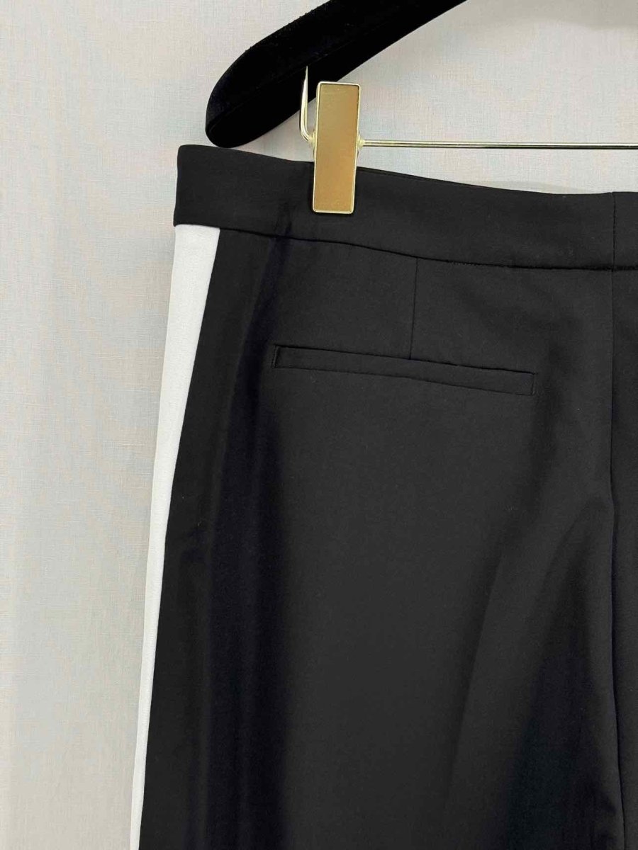 Pre - loved ALL SAINTS Black Side Panel Size US 10 Pants at Reems Closet