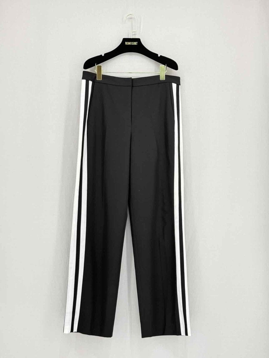 Pre - loved ALL SAINTS Black Side Panel Size US 10 Pants at Reems Closet