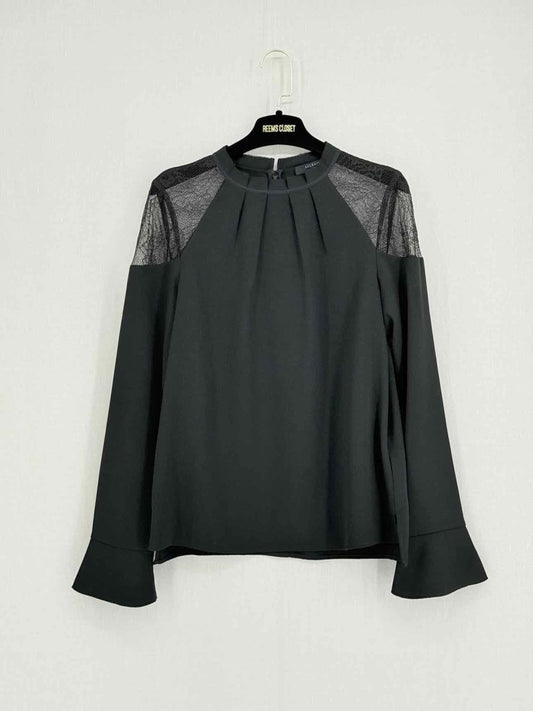 Pre - loved ALL SAINTS Black Size Medium Blouse at Reems Closet