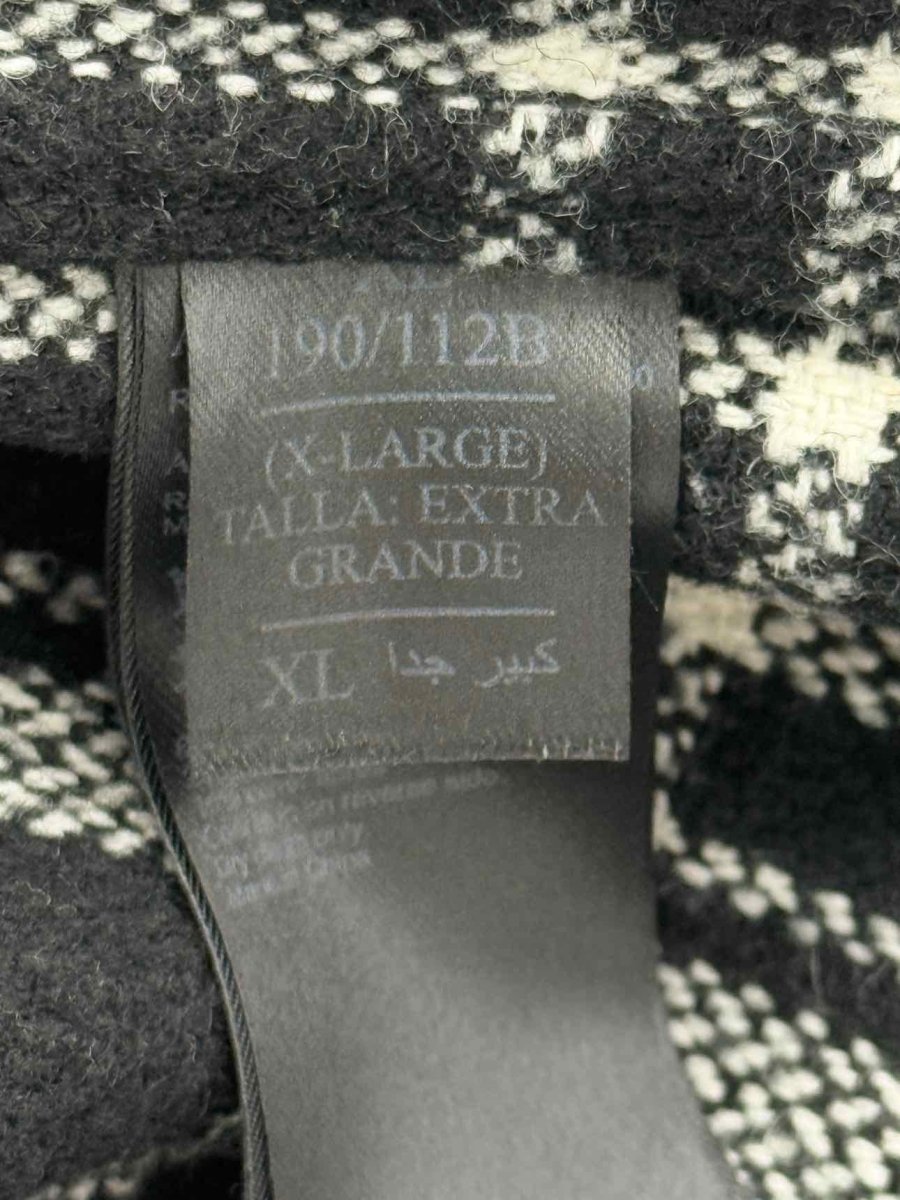 Pre - loved ALL SAINTS Black/White Size XLarge Jacket at Reems Closet