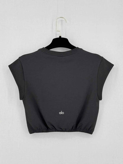Pre-loved ALO Yoga Black Size Small Top at Reems Closet