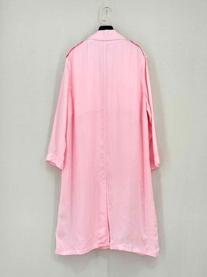 Pre - loved AMERICAN VINTAGE Light Pink Size Large Coat at Reems Closet