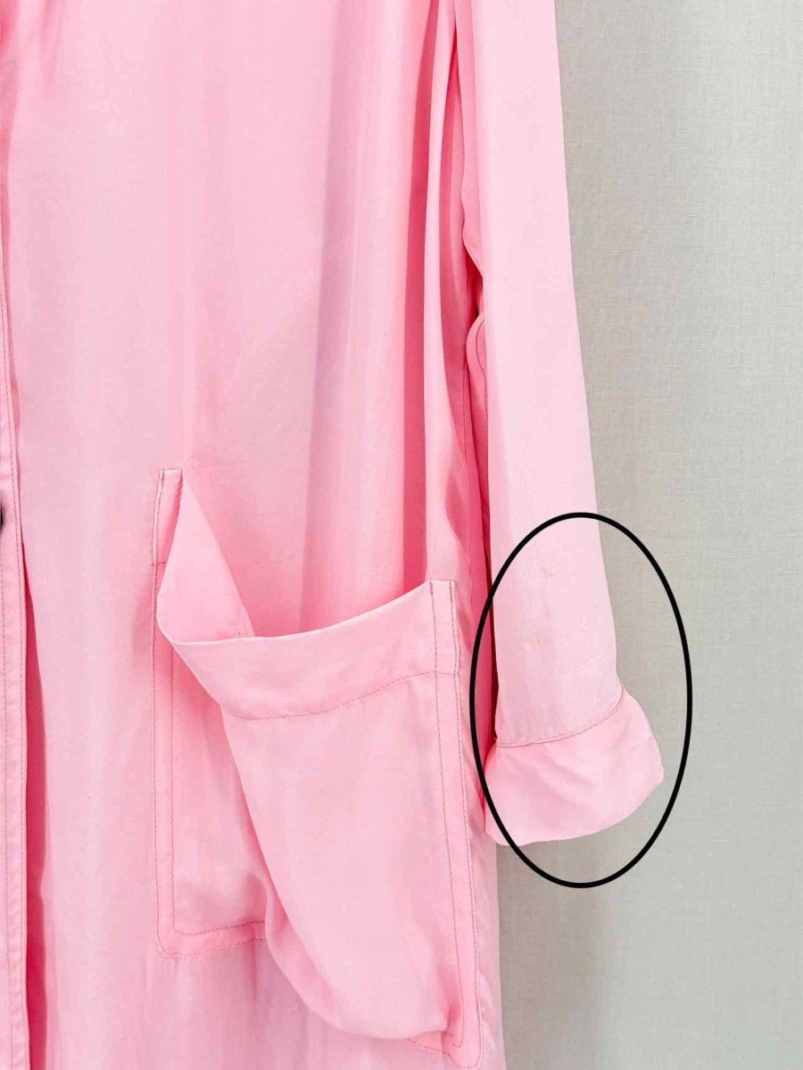 Pre - loved AMERICAN VINTAGE Light Pink Size Large Coat at Reems Closet