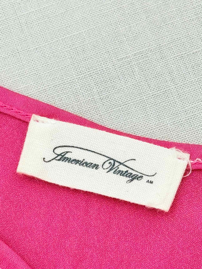 Pre - loved AMERICAN VINTAGE Pink Size Small/Medium Short Dress at Reems Closet