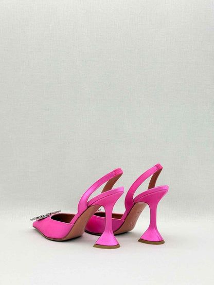 Pre-loved AMINA MUADDI Begum Pink Size EU 38 Pumps at Reems Closet