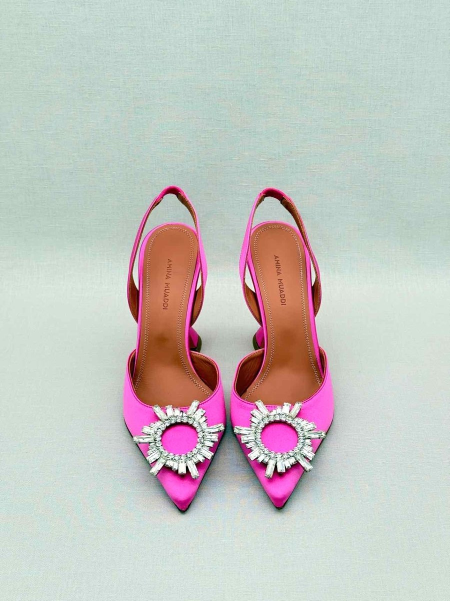 Pre-loved AMINA MUADDI Begum Pink Size EU 38 Pumps at Reems Closet