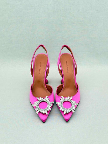 Pre-loved AMINA MUADDI Begum Pink Size EU 38 Pumps at Reems Closet