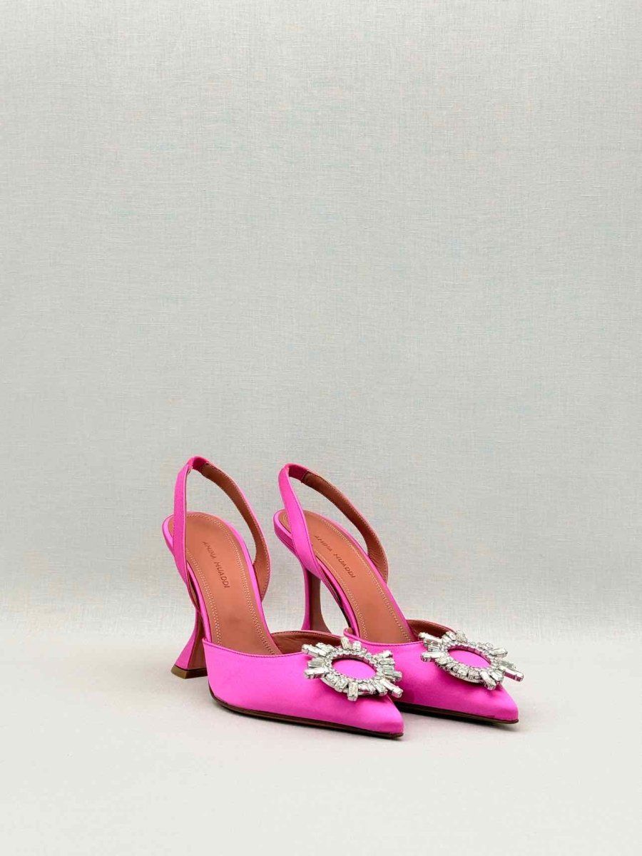 Pre-loved AMINA MUADDI Begum Pink Size EU 38 Pumps at Reems Closet