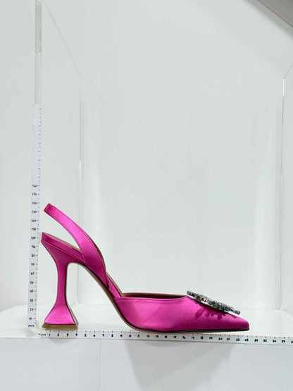 Pre-loved AMINA MUADDI Begum Pink Size EU 38 Pumps at Reems Closet