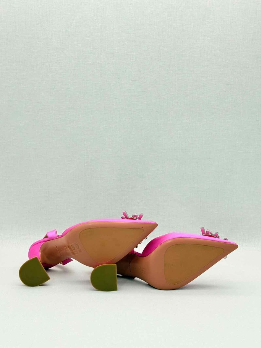 Pre-loved AMINA MUADDI Begum Pink Size EU 38 Pumps at Reems Closet