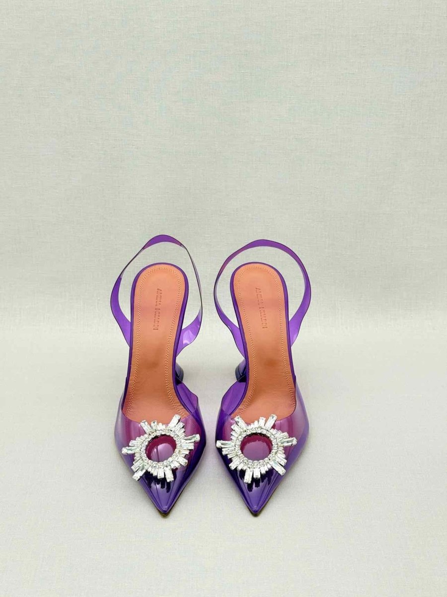 Pre-loved AMINA MUADDI Begum Purple Size EU 39 Pumps at Reems Closet