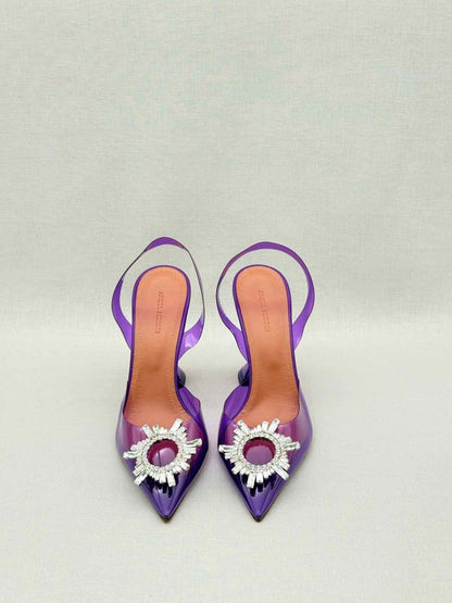 Pre-loved AMINA MUADDI Begum Purple Size EU 39 Pumps at Reems Closet