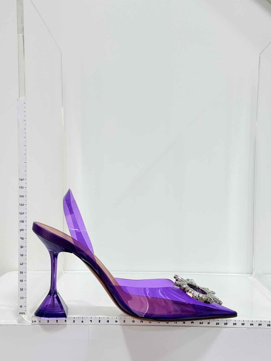 Pre-loved AMINA MUADDI Begum Purple Size EU 39 Pumps at Reems Closet