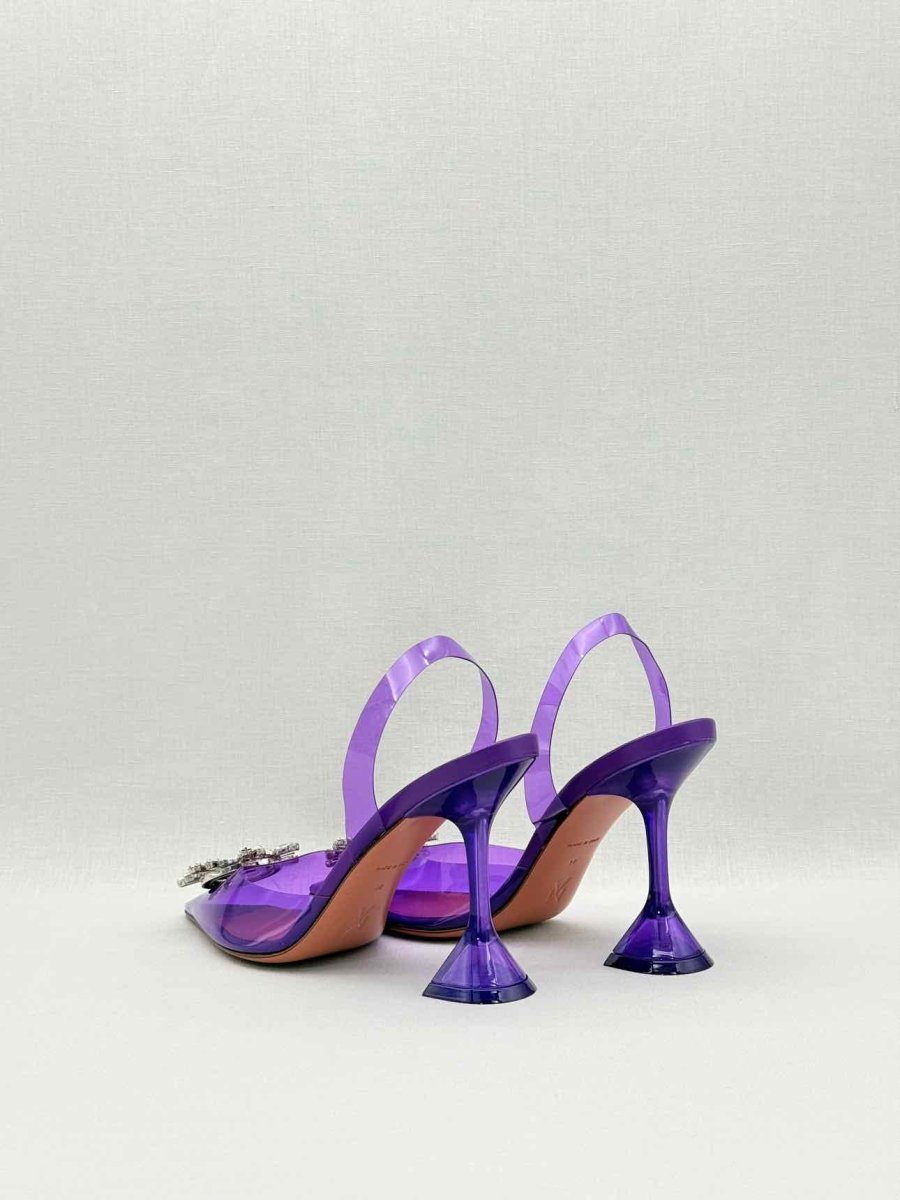 Pre-loved AMINA MUADDI Begum Purple Size EU 39 Pumps at Reems Closet
