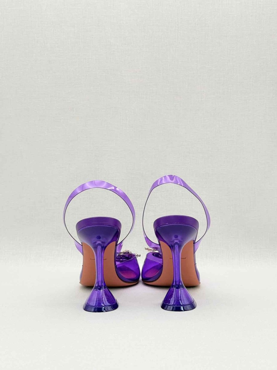 Pre-loved AMINA MUADDI Begum Purple Size EU 39 Pumps at Reems Closet