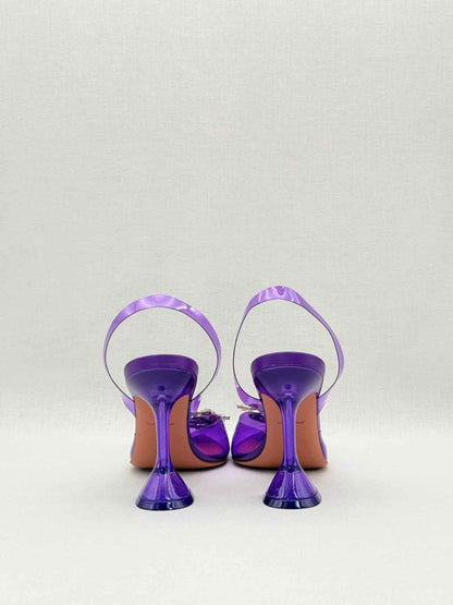 Pre-loved AMINA MUADDI Begum Purple Size EU 39 Pumps at Reems Closet