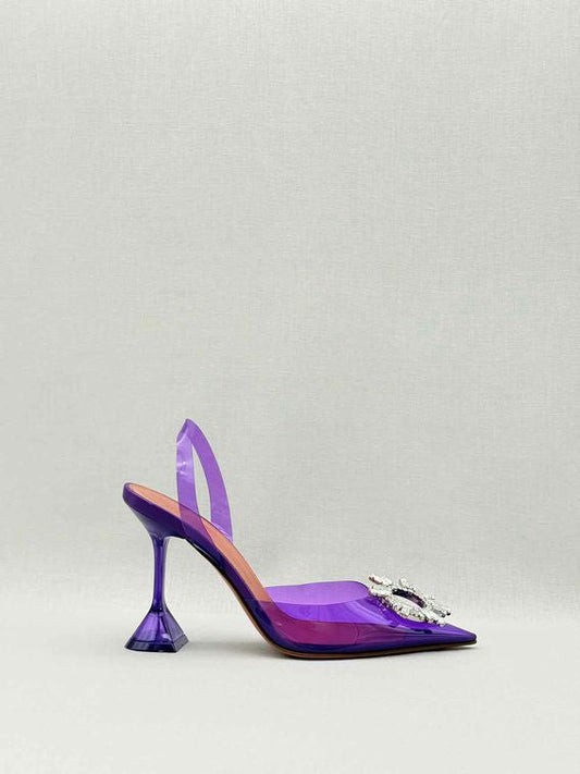Pre-loved AMINA MUADDI Begum Purple Size EU 39 Pumps at Reems Closet