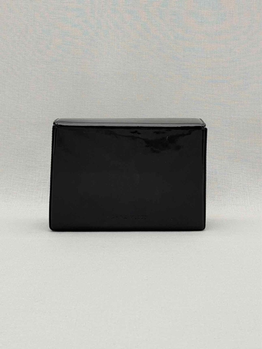 Pre-loved AMINA MUADDI Black Clutch at Reems Closet