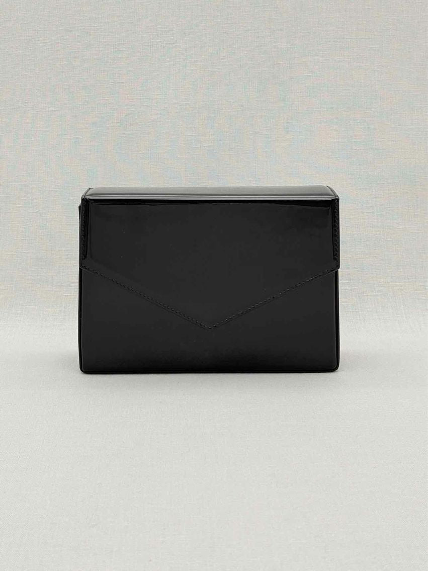 Pre-loved AMINA MUADDI Black Clutch at Reems Closet