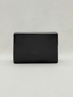 Pre-loved AMINA MUADDI Black Clutch at Reems Closet