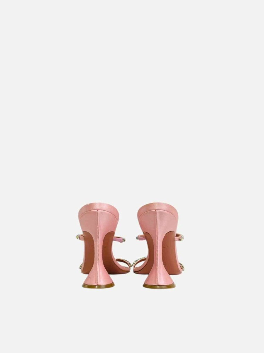 Pre - loved AMINA MUADDI Gilda Pink Size EU 38 Mules at Reems Closet